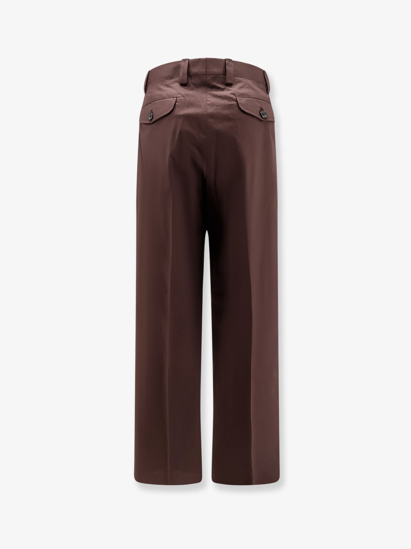 Cotton blend trousers