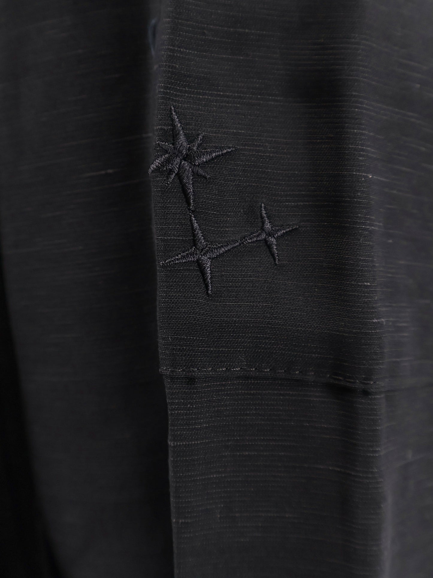 Viscose and linen bermuda shorts