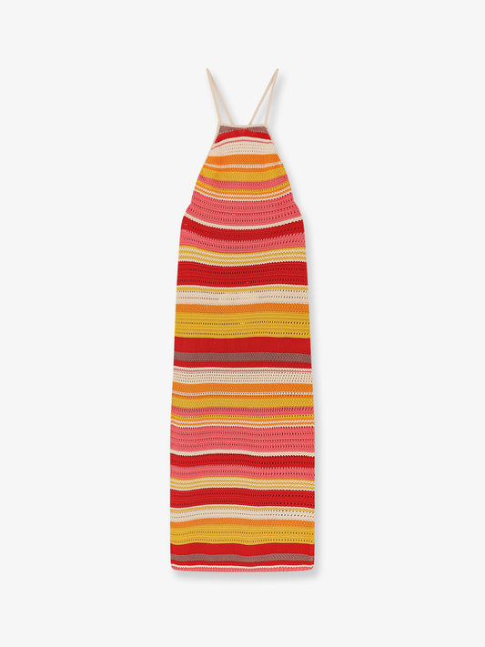 Multicolor cotton dress