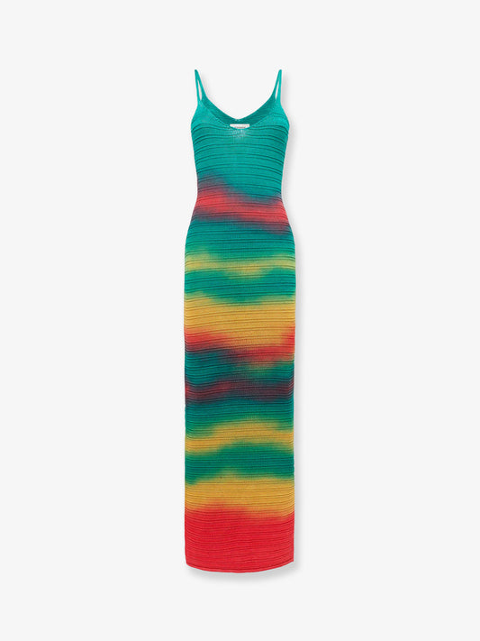 Multicolor cotton dress