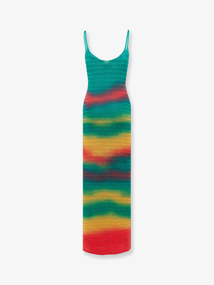 Multicolor cotton dress thumbnail