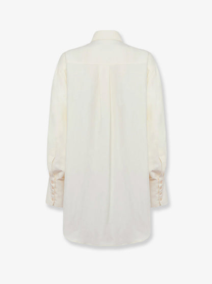 Over viscose and linen shirt thumbnail