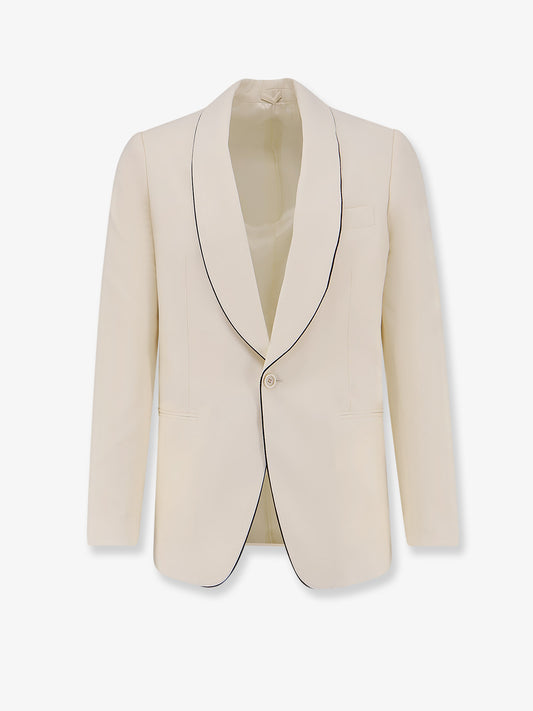 Tuxedo Soirée virgin wool blend blazer