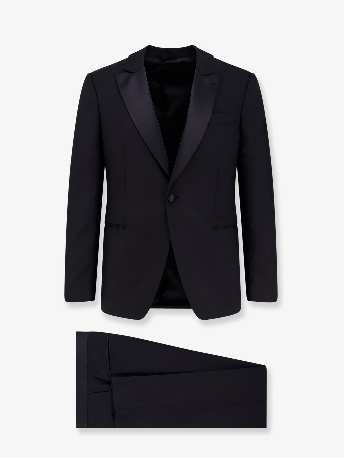 Soiree stretch pure virgin wool tuxedo