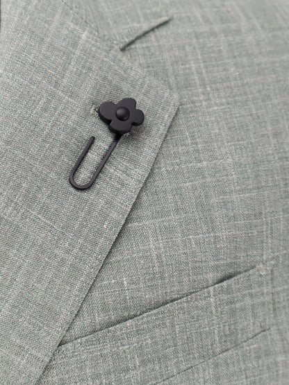 Wool, silk and linen blazer thumbnail