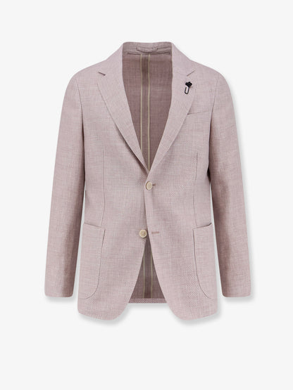 Roma pure virgin wool and linen blazer thumbnail