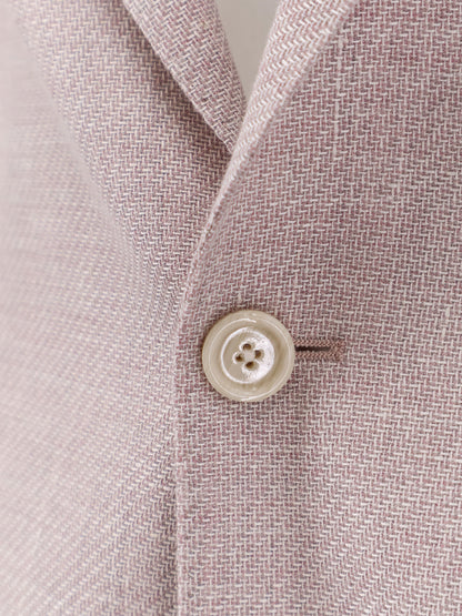 Roma pure virgin wool and linen blazer thumbnail