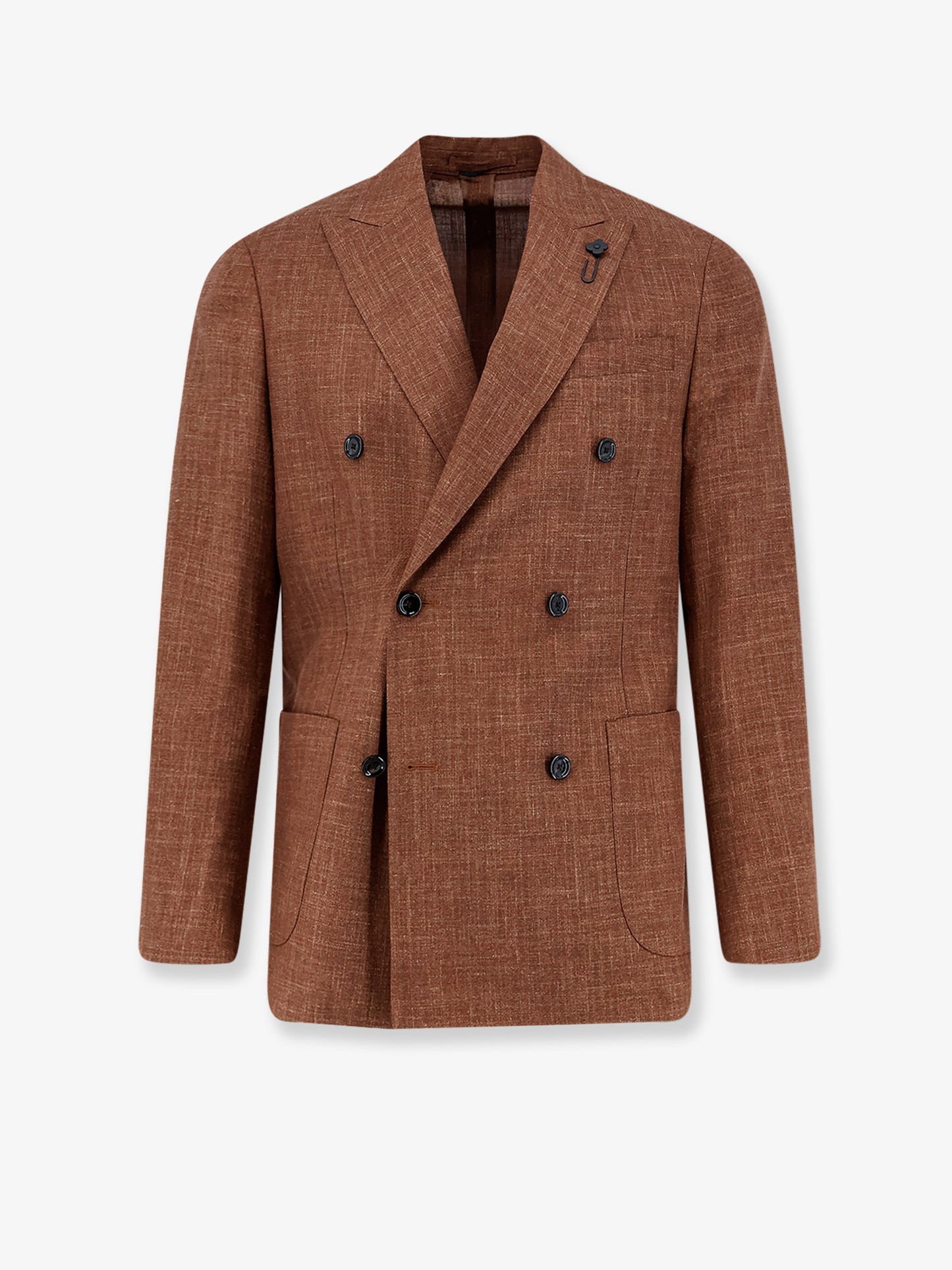 Roma wool, silk and linen blazer