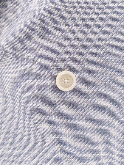 Roma double-breasted pure virgin wool and linen blazer thumbnail