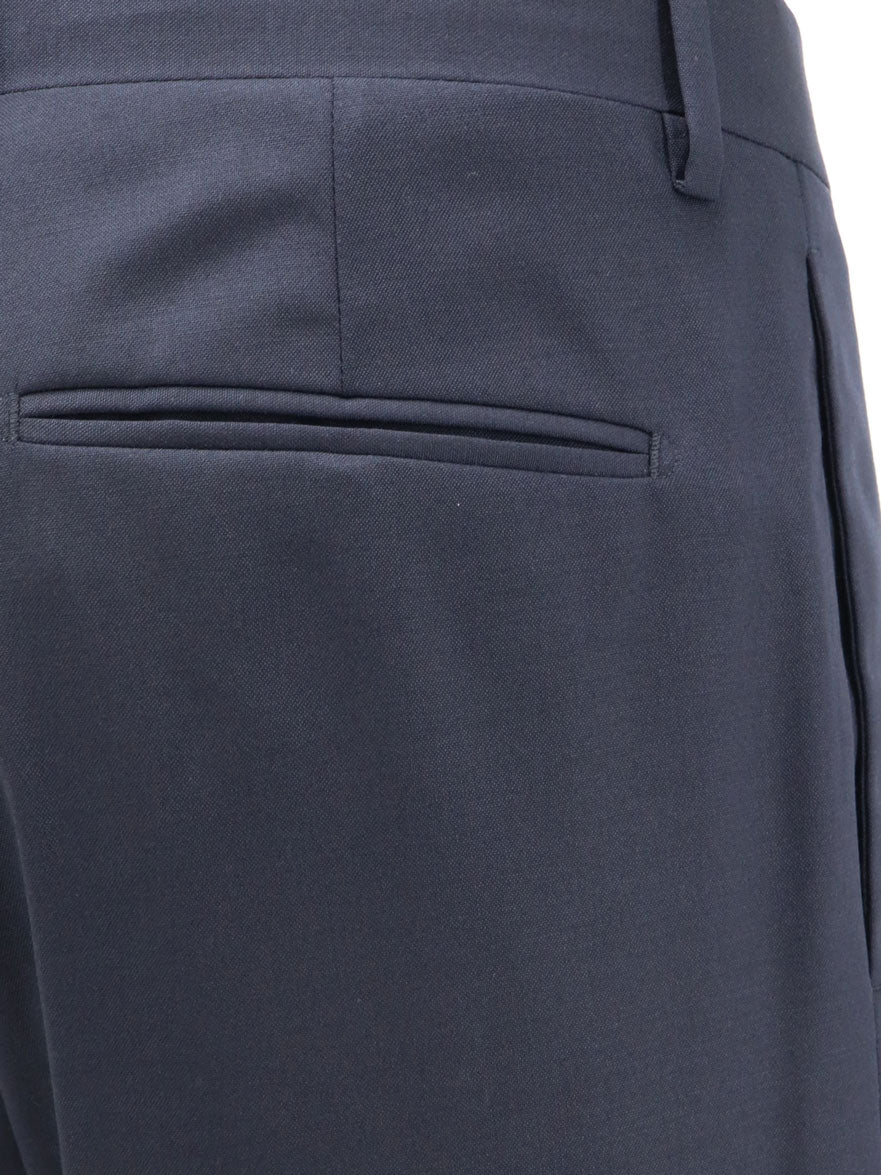 Stretch wool trousers