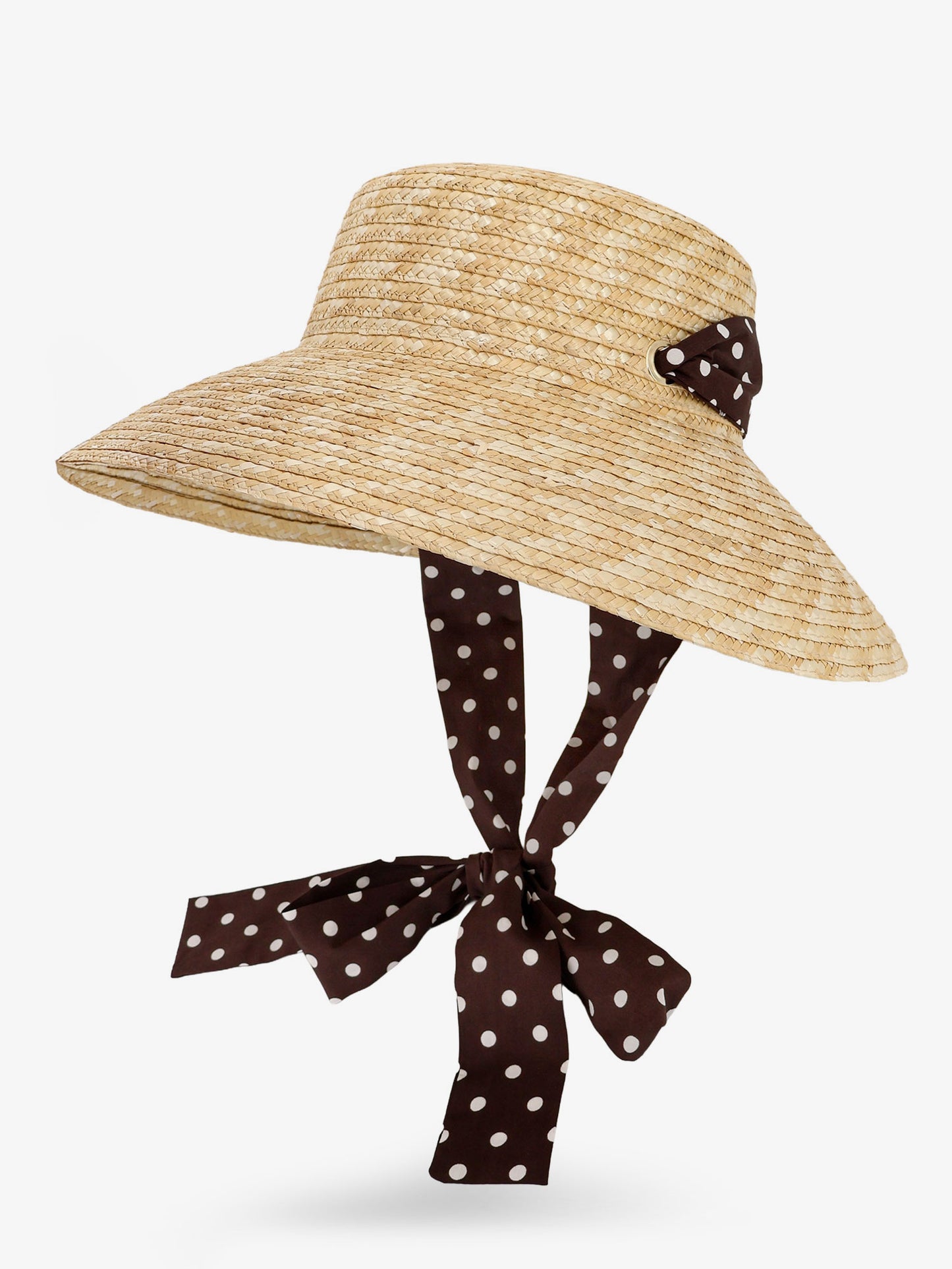 Madeleine raffia hat