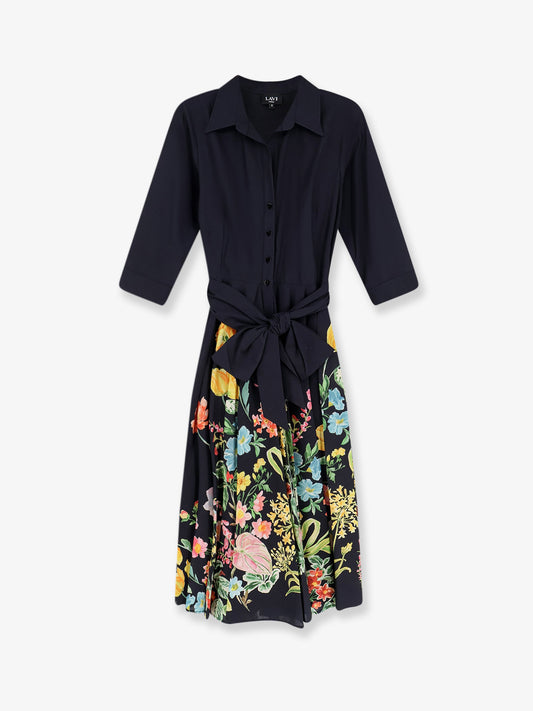 Spritz cotton chemisier dress