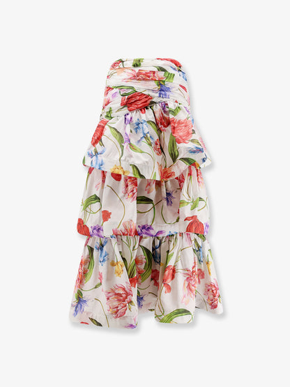 Picciré flounced long skirt thumbnail