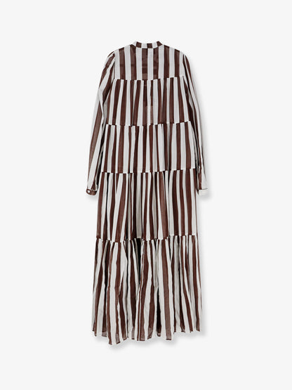 Speronella striped cotton dress thumbnail