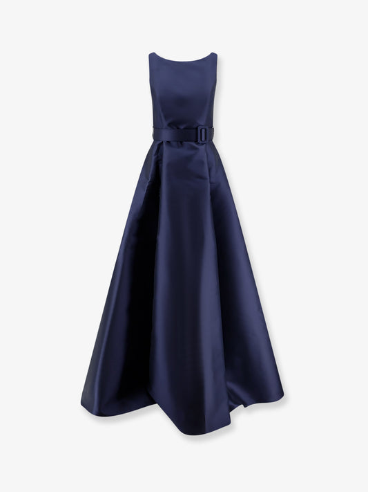 Delizia taffeta' long dress