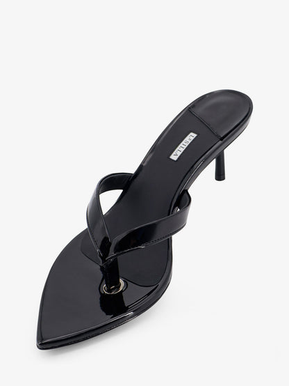 Gisele patent leather sandals thumbnail