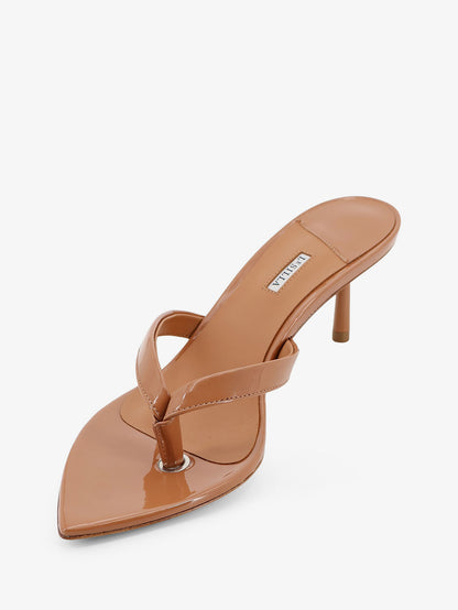 Gisele patent leather sandals thumbnail
