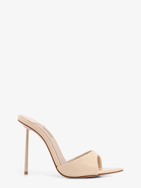 Bella patent leather sandals