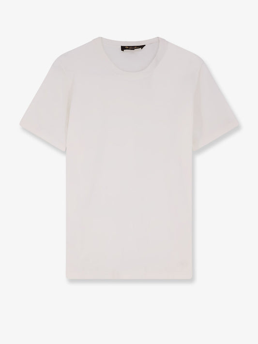 Cotton sweater with ribbed profiles