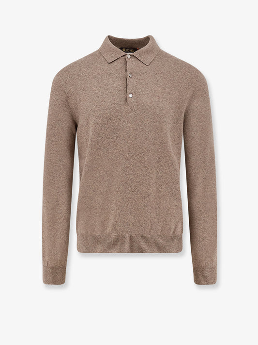 Cashmere polo shirt
