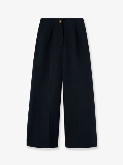 Kenith linen annd cotton trousers thumbnail
