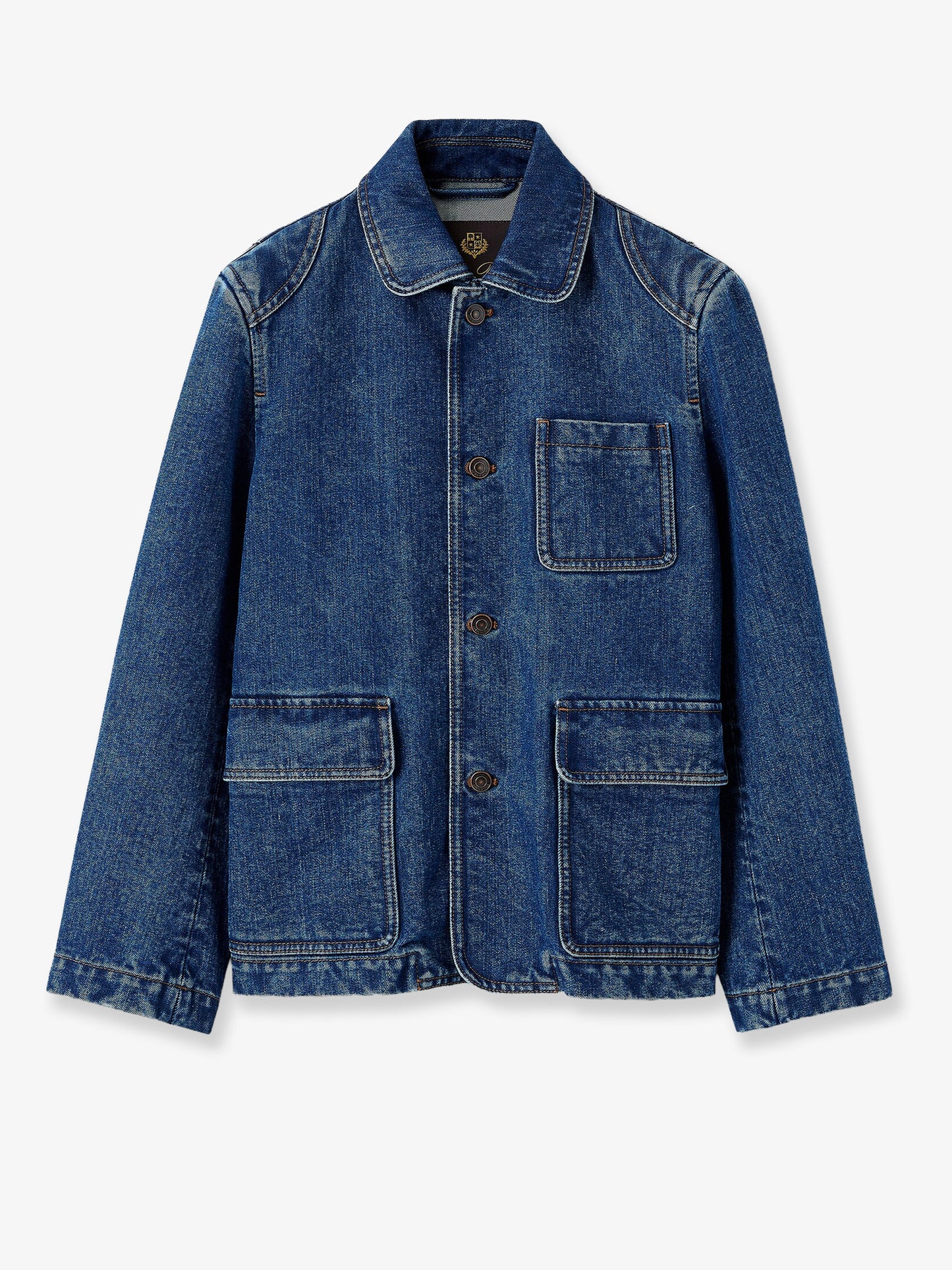 Nichi silk-denim jacket