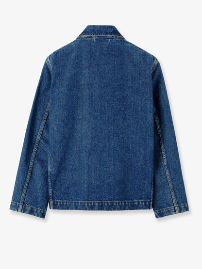 Nichi silk-denim jacket thumbnail