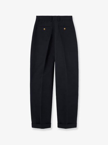 Cale linen and cotton trousers thumbnail