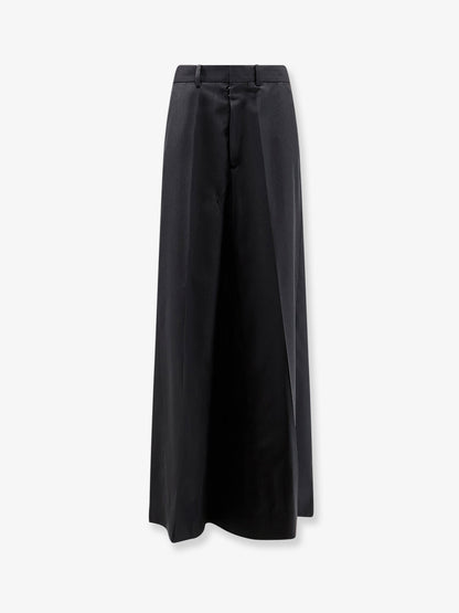 Virgin wool maxi skirt thumbnail