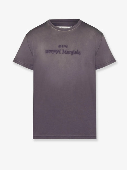 Cotton T-shirt with rewashed effect thumbnail