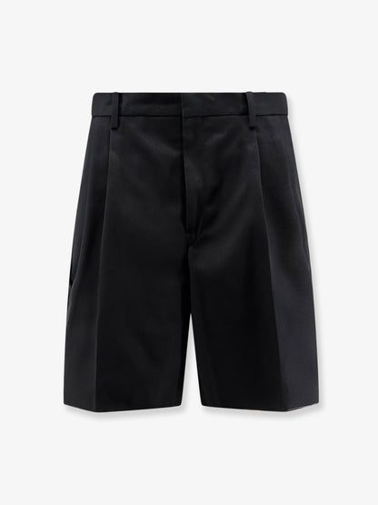 Cotton blend bermuda shorts thumbnail