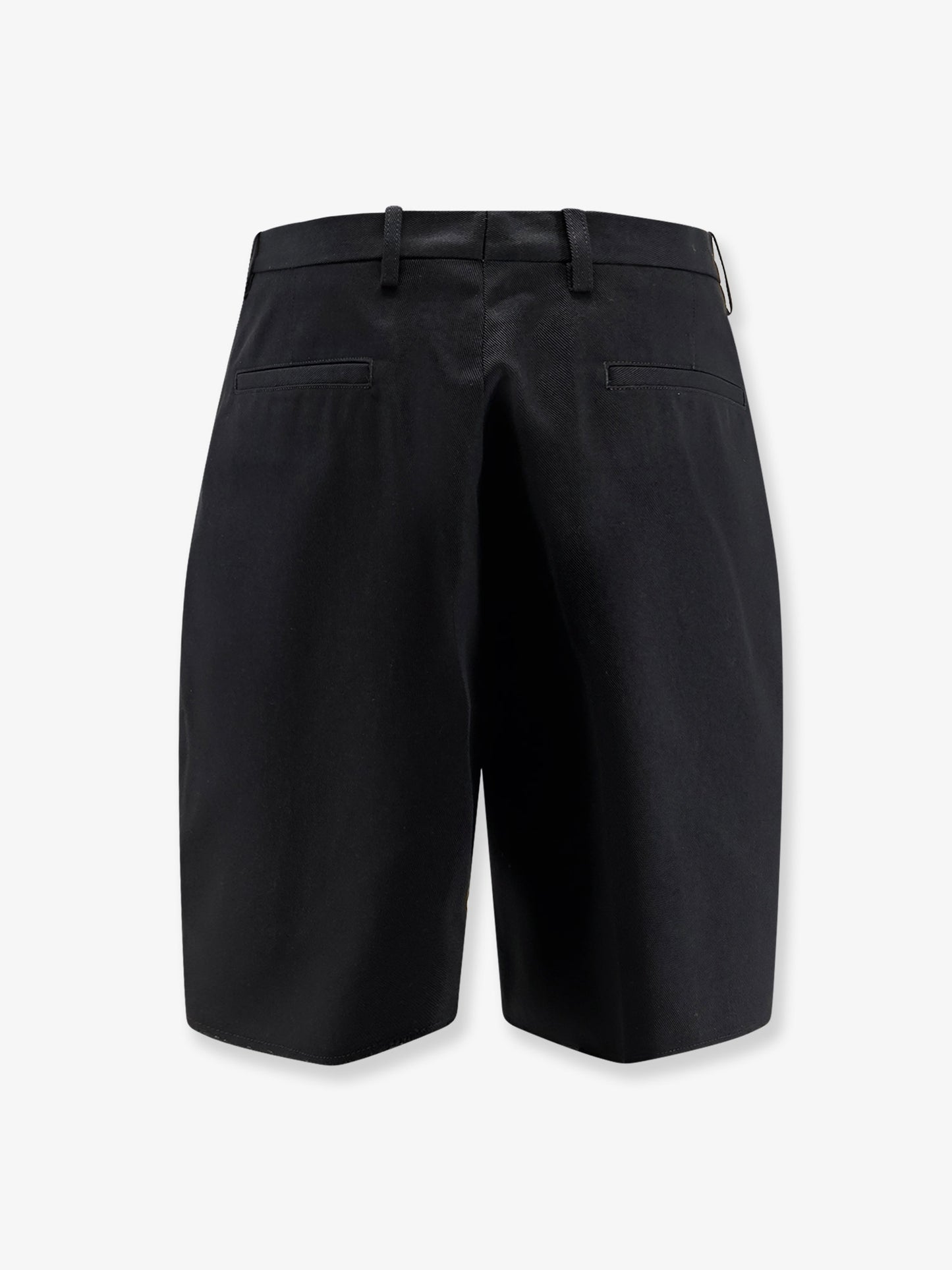 Cotton blend bermuda shorts