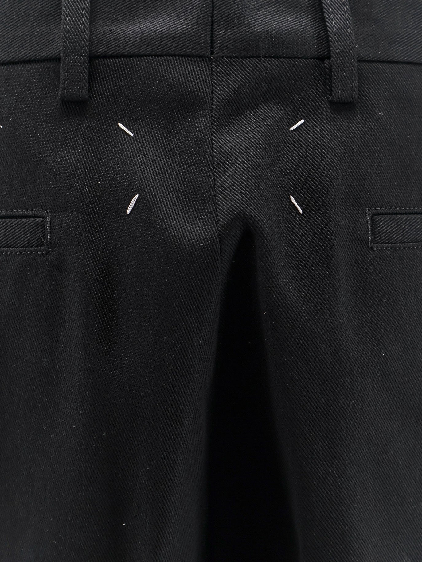 Cotton blend bermuda shorts