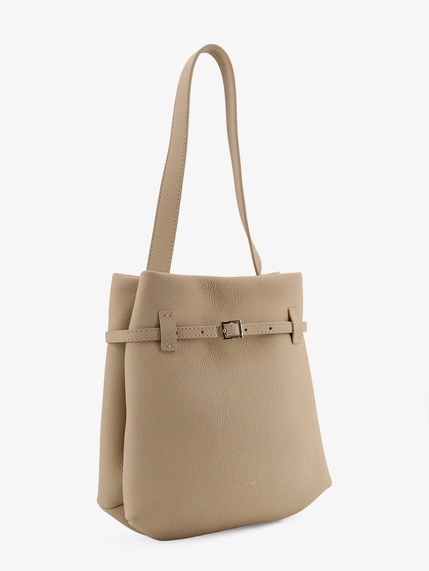 Mini Tote du Jour leather shoulder bag