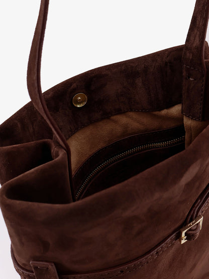 Suede Tote Du Jour shoulder bag thumbnail