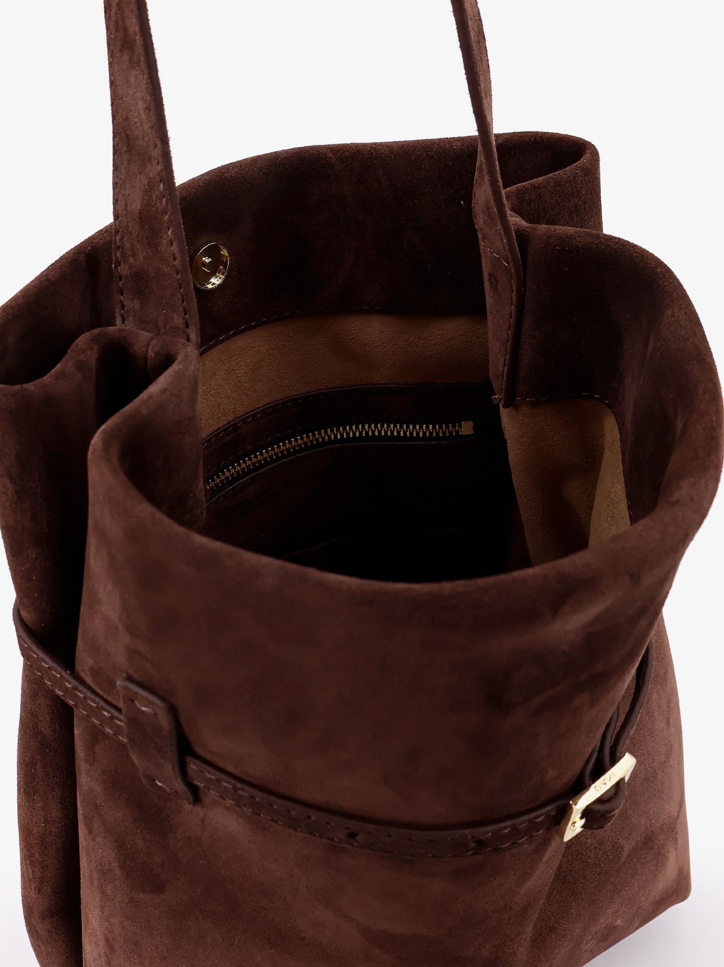 Suede Tote Du Jour shoulder bag