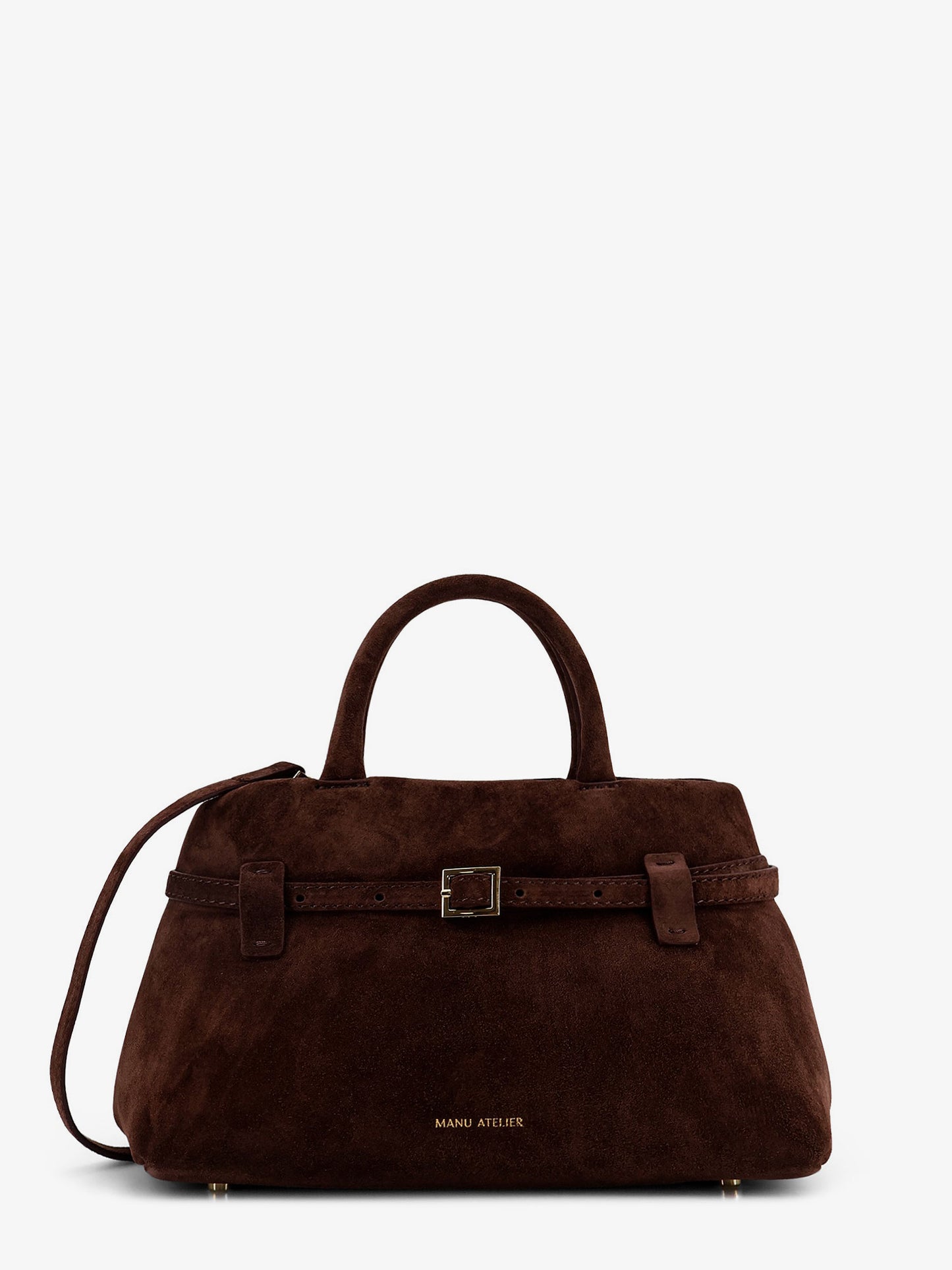 Le Cambon 25 suede handbag
