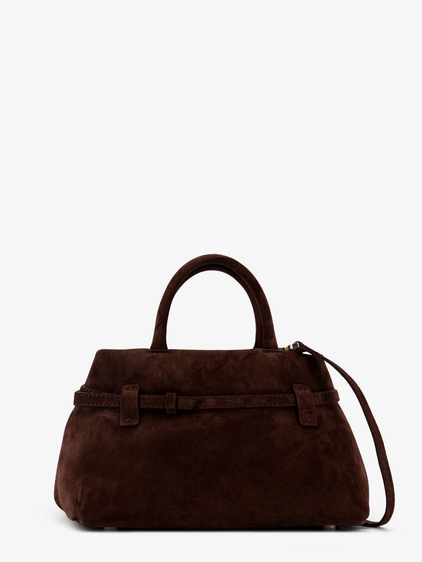Le Cambon 25 suede handbag