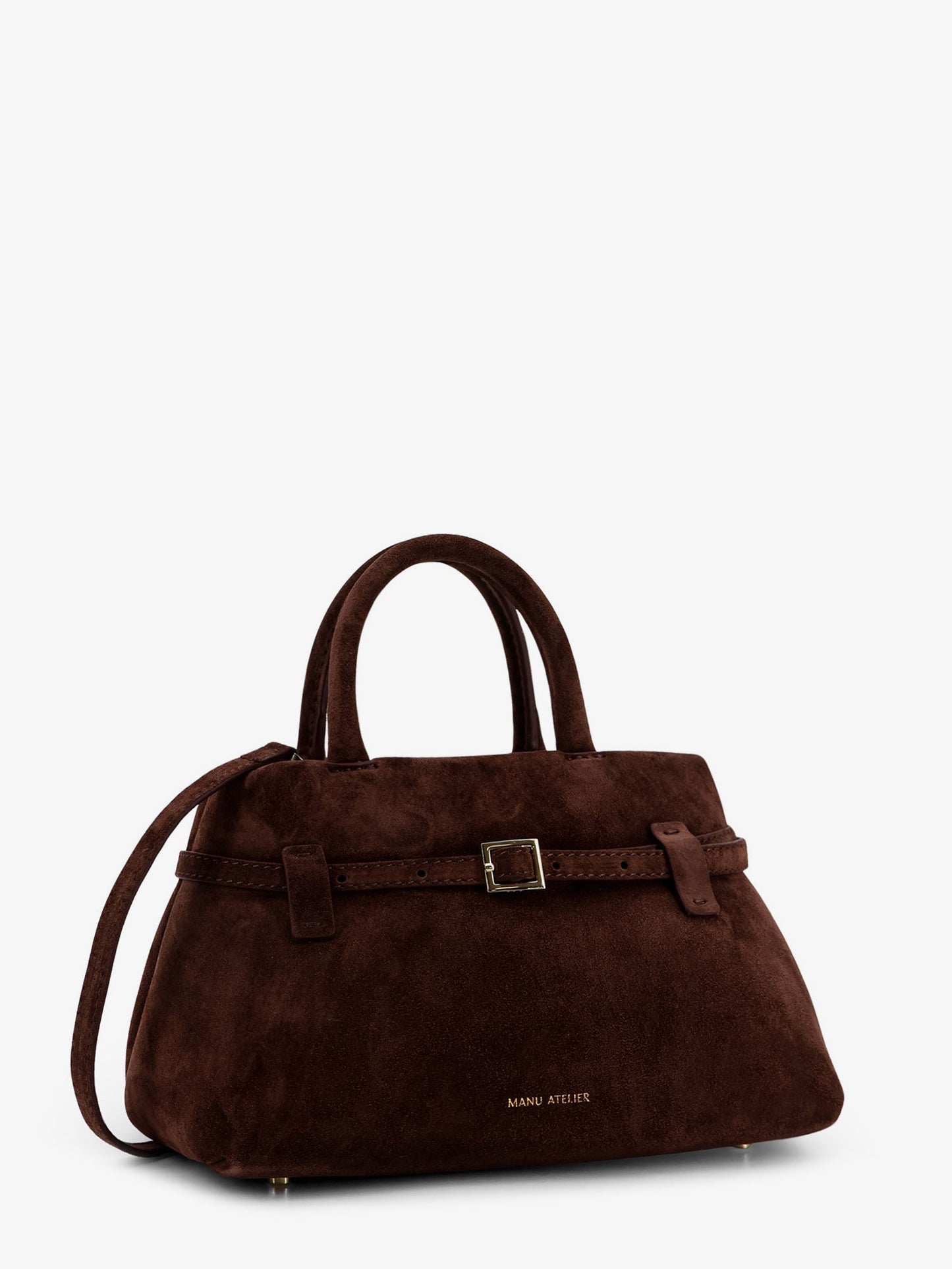 Le Cambon 25 suede handbag