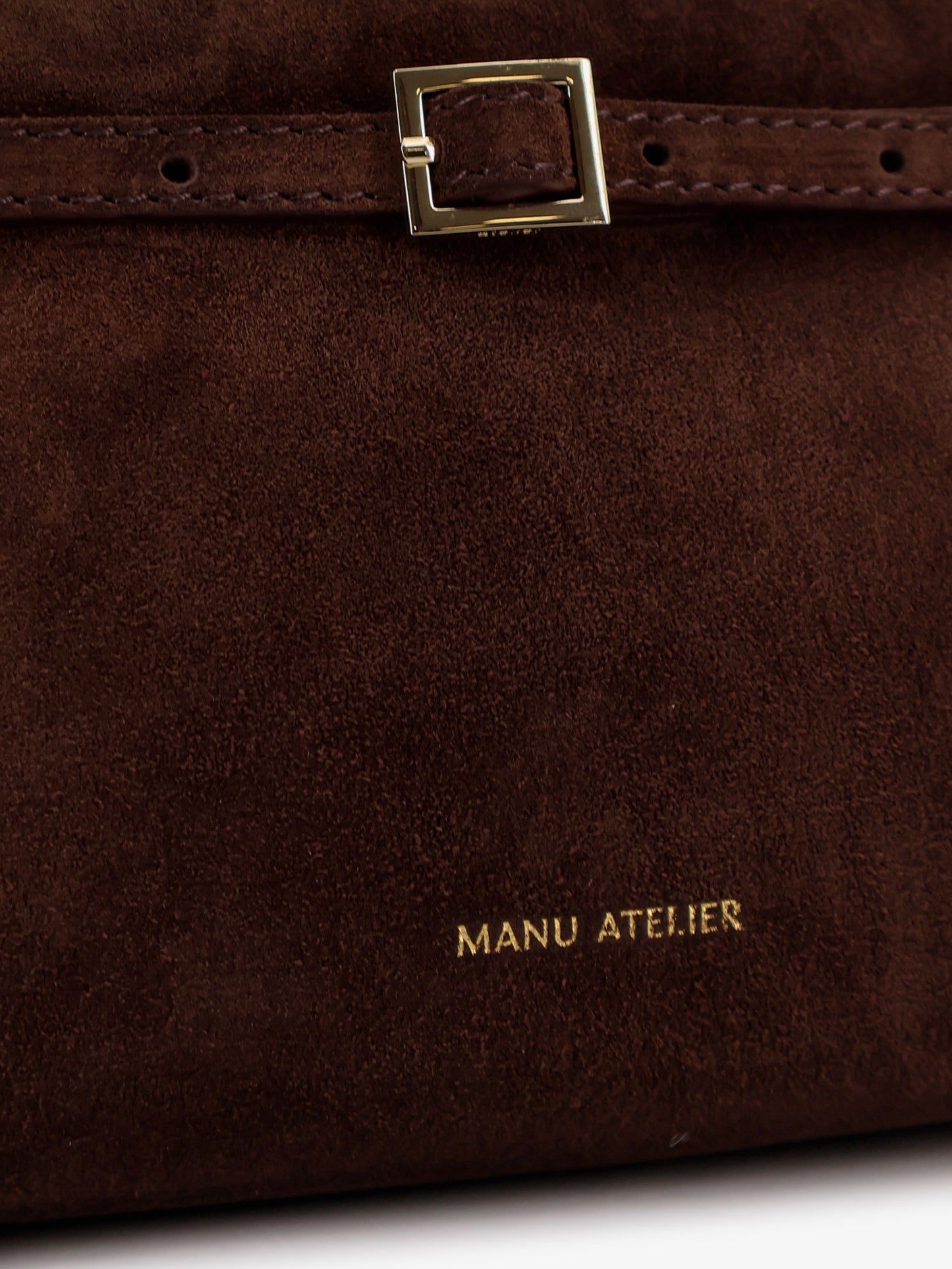 Le Cambon 25 suede handbag