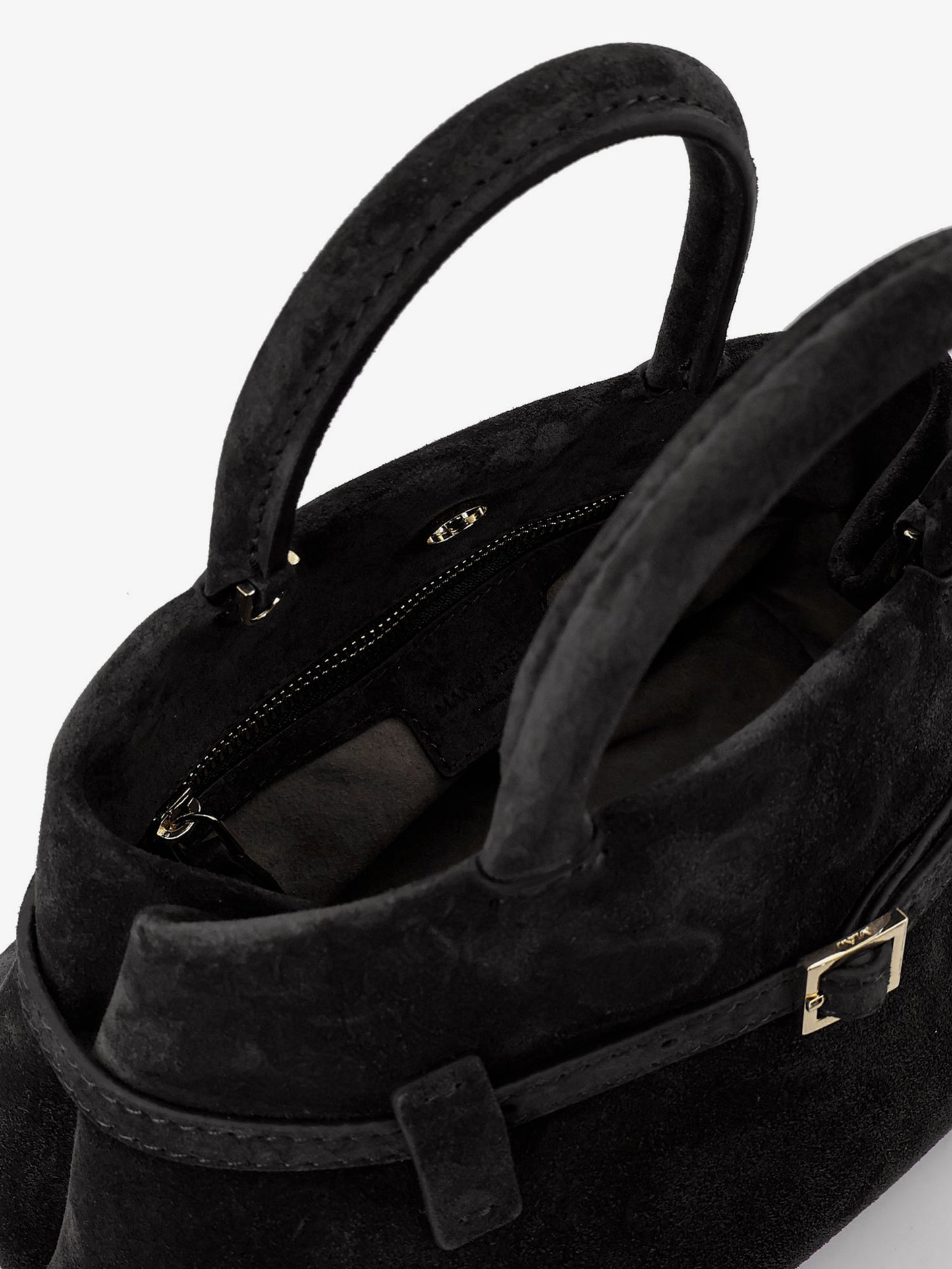 Le Cambon 25 suede crossbody bag