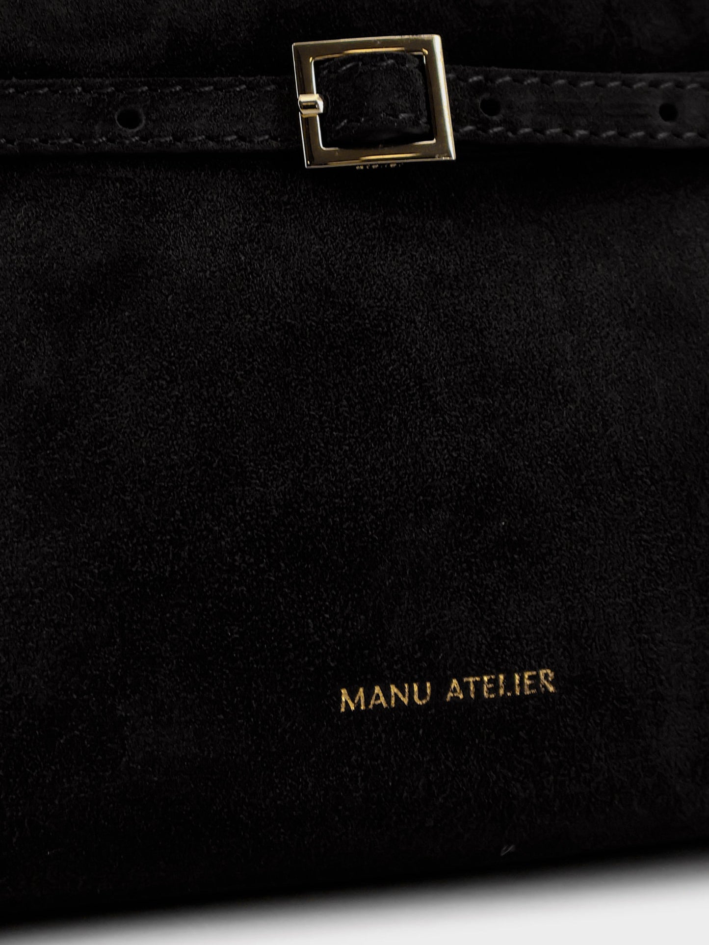 Le Cambon 25 suede crossbody bag