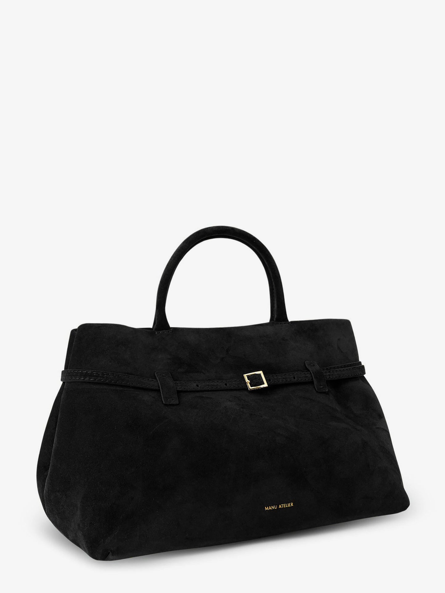 Le Cambon 35 suede handbag