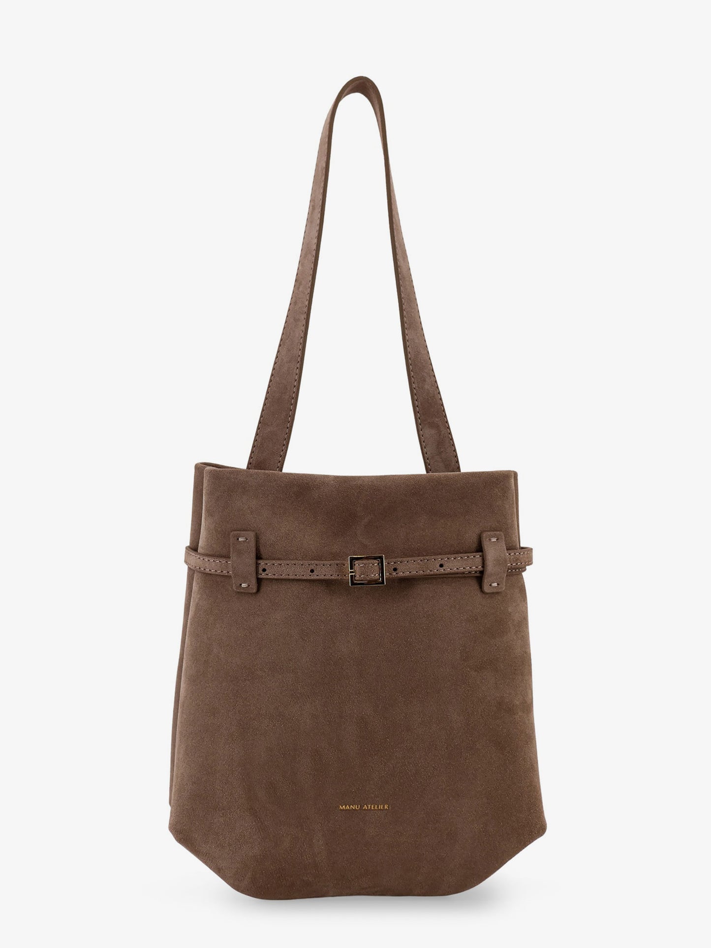 Mini Tote du Jour suede shoulder bag