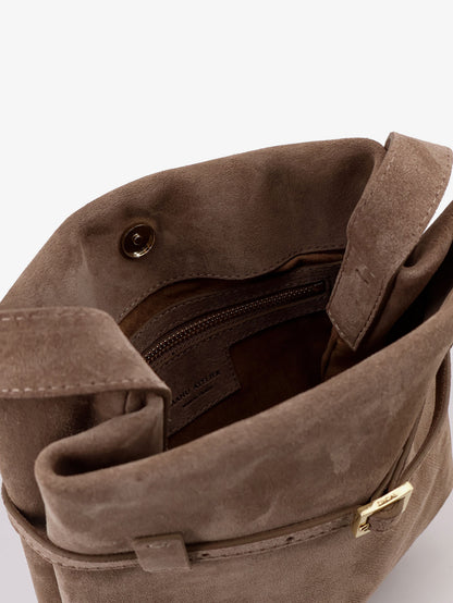 Mini Tote du Jour suede shoulder bag thumbnail