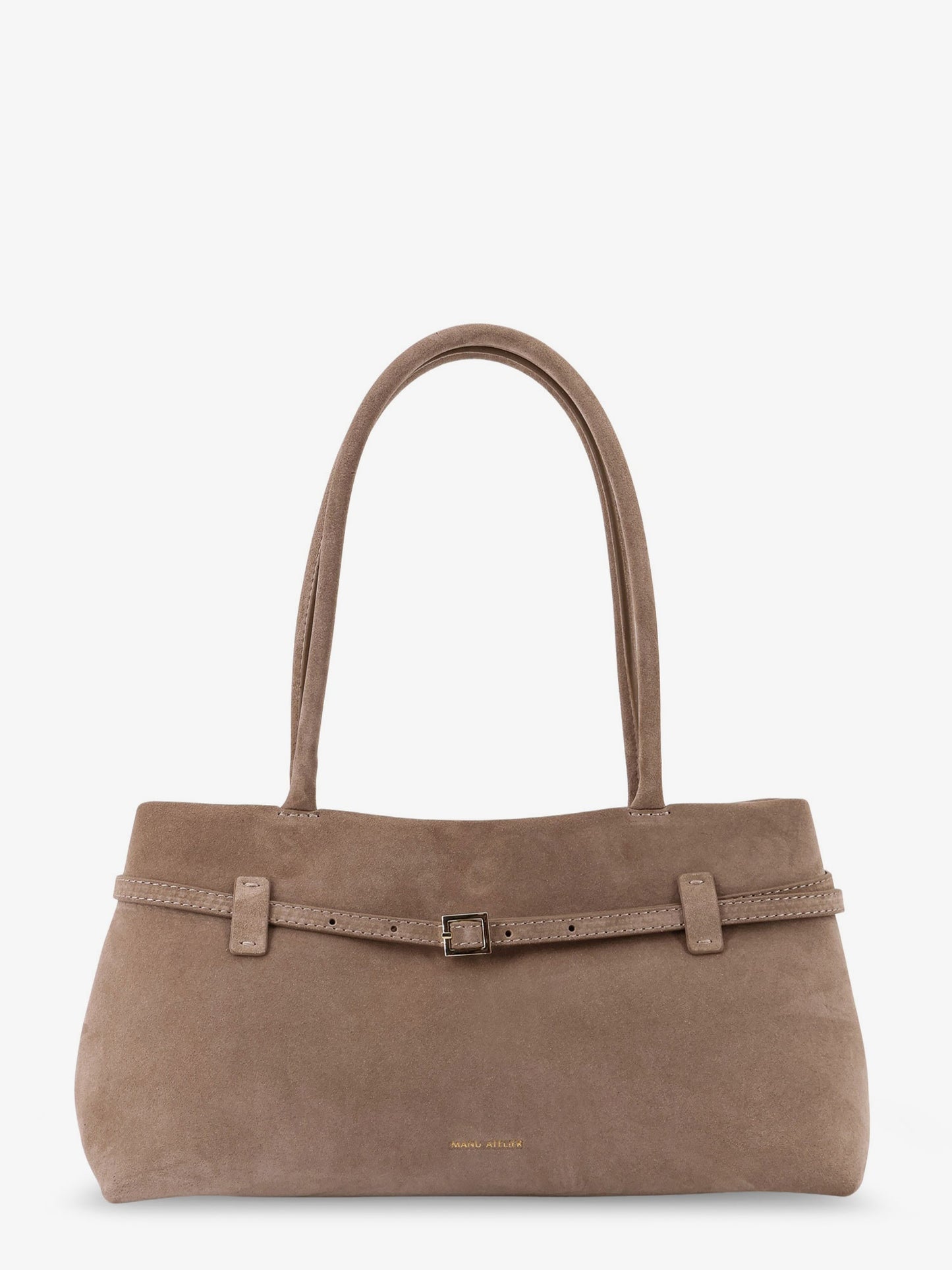 East West Le Cambon suede shoulder bag