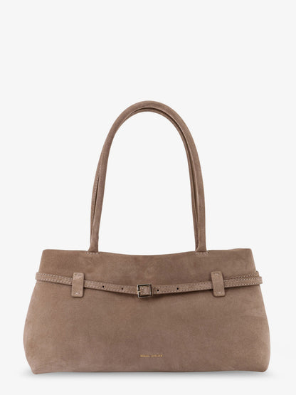 East West Le Cambon suede shoulder bag thumbnail