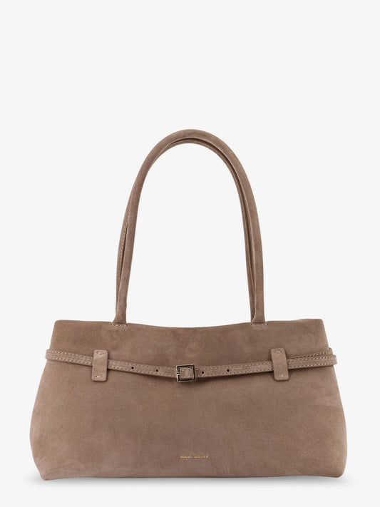East West Le Cambon suede shoulder bag