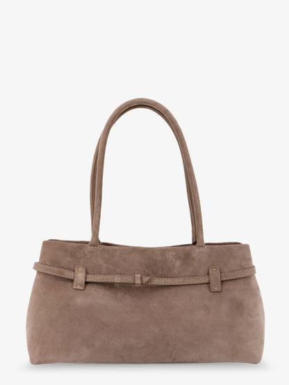 East West Le Cambon suede shoulder bag thumbnail