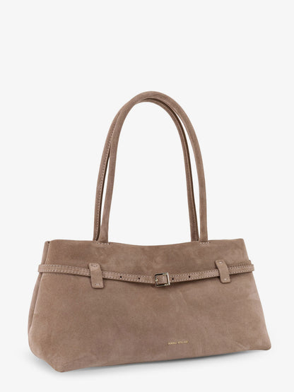 East West Le Cambon suede shoulder bag thumbnail